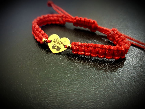 Pulsera Personalizada - Pequeño Corazón