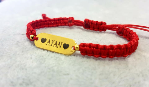 Pulsera Personalizada - Colgante Ovalado