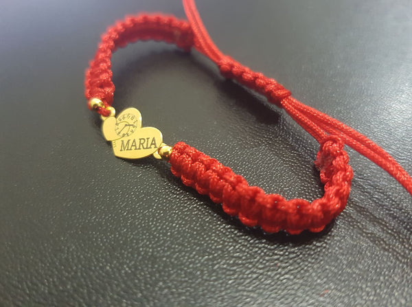 Pulsera Personalizada - Dos corazones