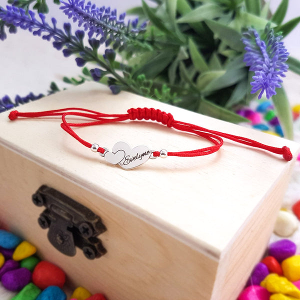 Pulsera Personalizada - Dos corazones