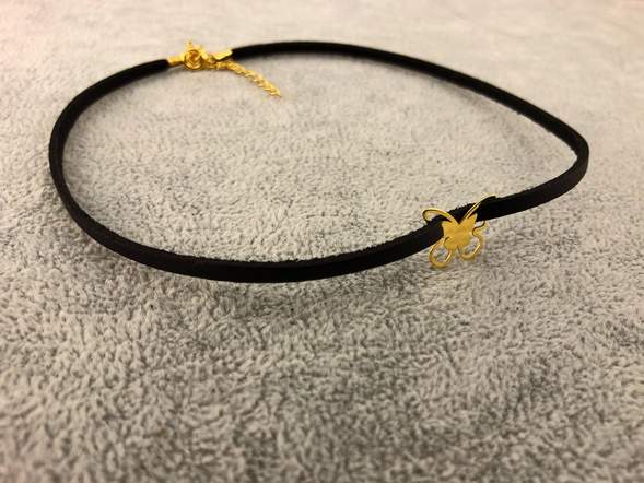 Collar y Pulsera | MARIPOSA PLATA 925 Plateado con oro 24K