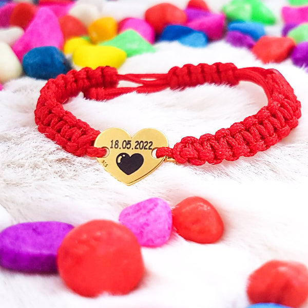 Pulsera Personalizada - Pequeño Corazón